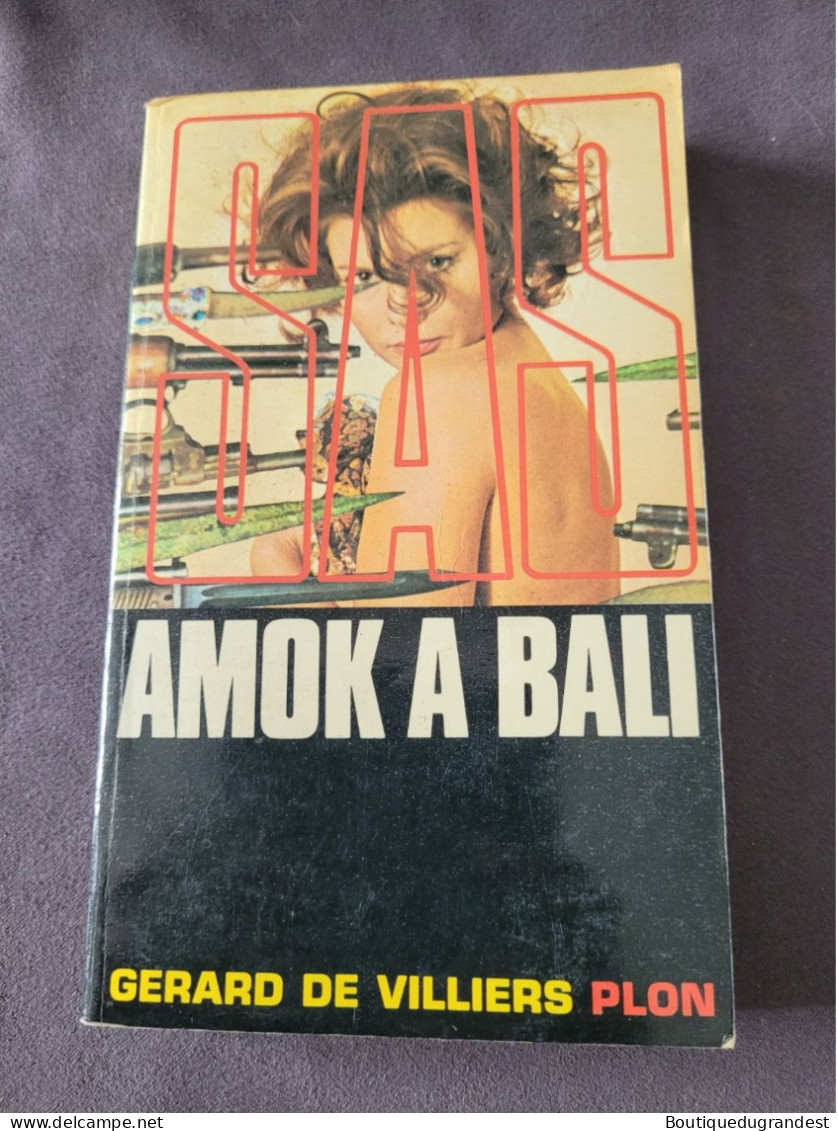 Roman SAS Amok A Bali - Gerard De Villiers