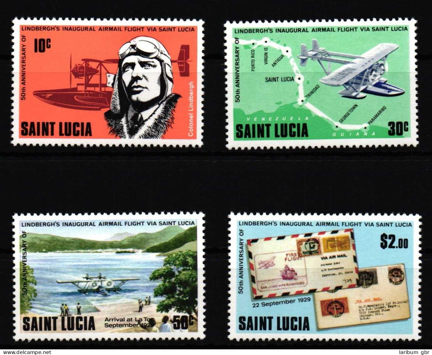 St. Lucia 476-479 Postfrisch #GB988 - St.Lucie (1979-...)
