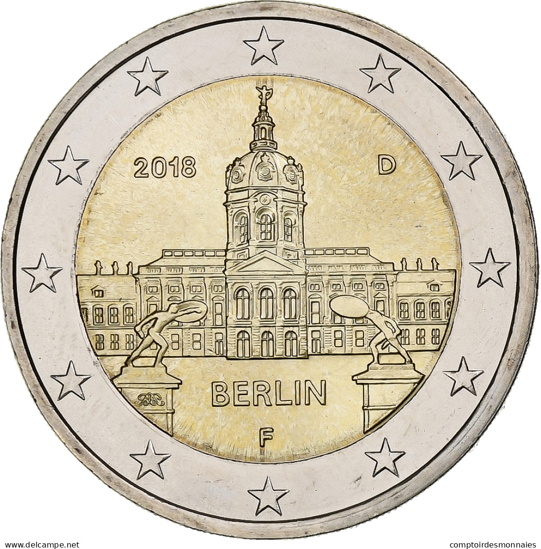 République Fédérale Allemande, 2 Euro, 2018, Stuttgart, Bimétallique, SPL - Duitsland