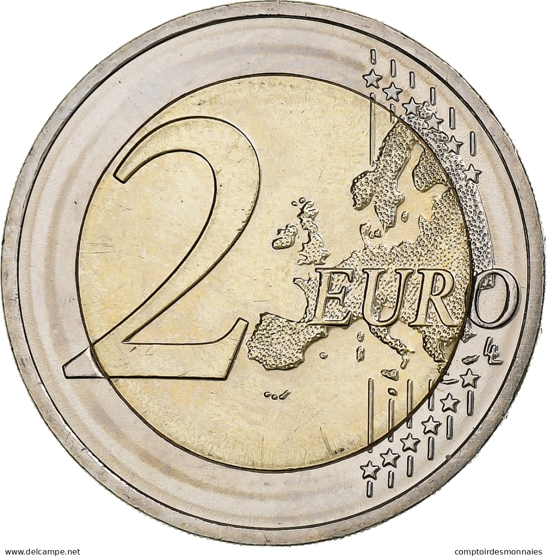 République Fédérale Allemande, 2 Euro, 2018, Stuttgart, Bimétallique, SPL - Duitsland