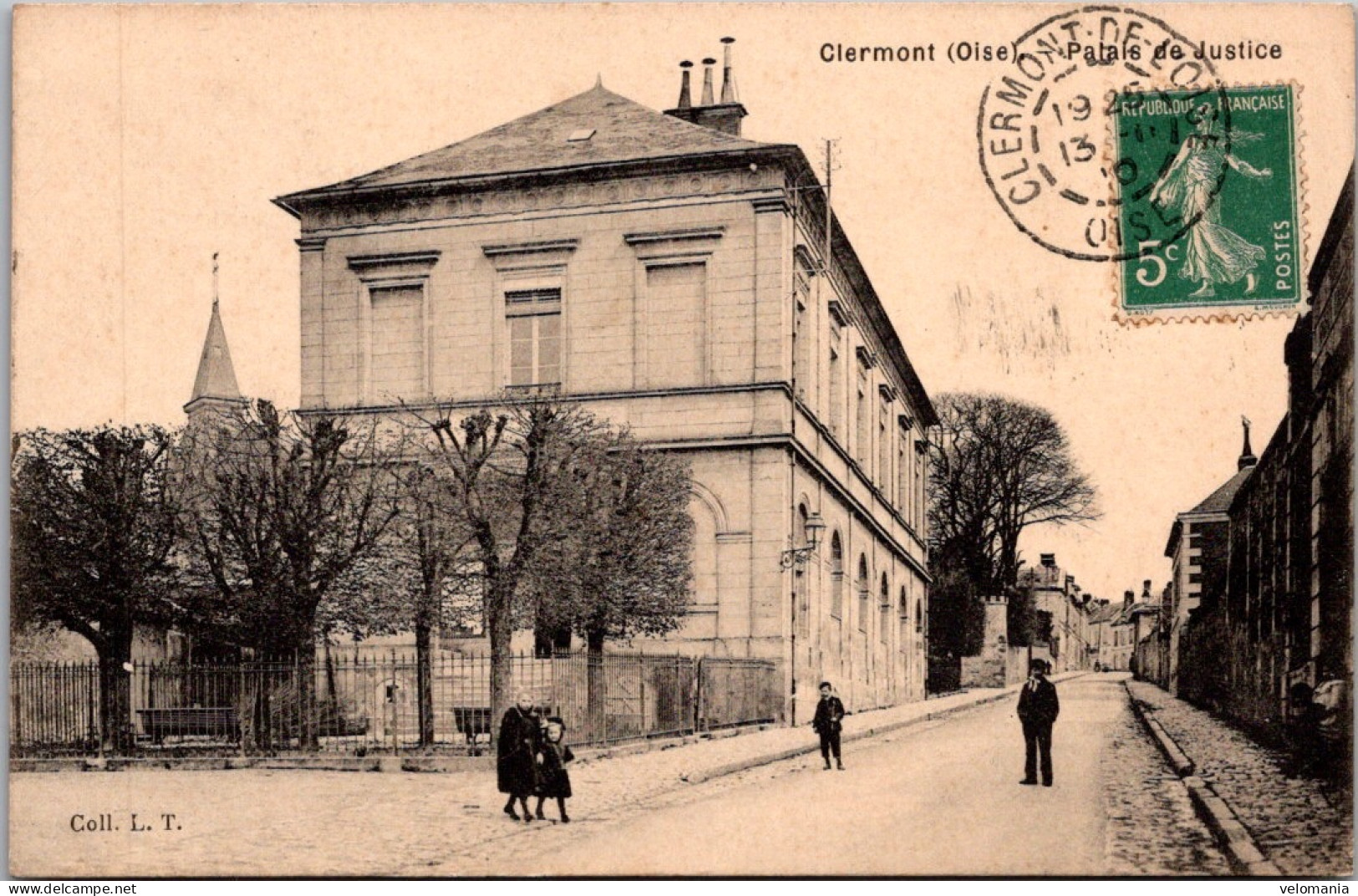 20131 Cpa 60 Clermont - Palais De Justice - Clermont