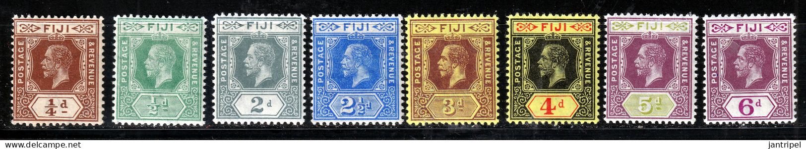 FIJI KGV 1912 MH STAMPS - Fidschi-Inseln (...-1970)
