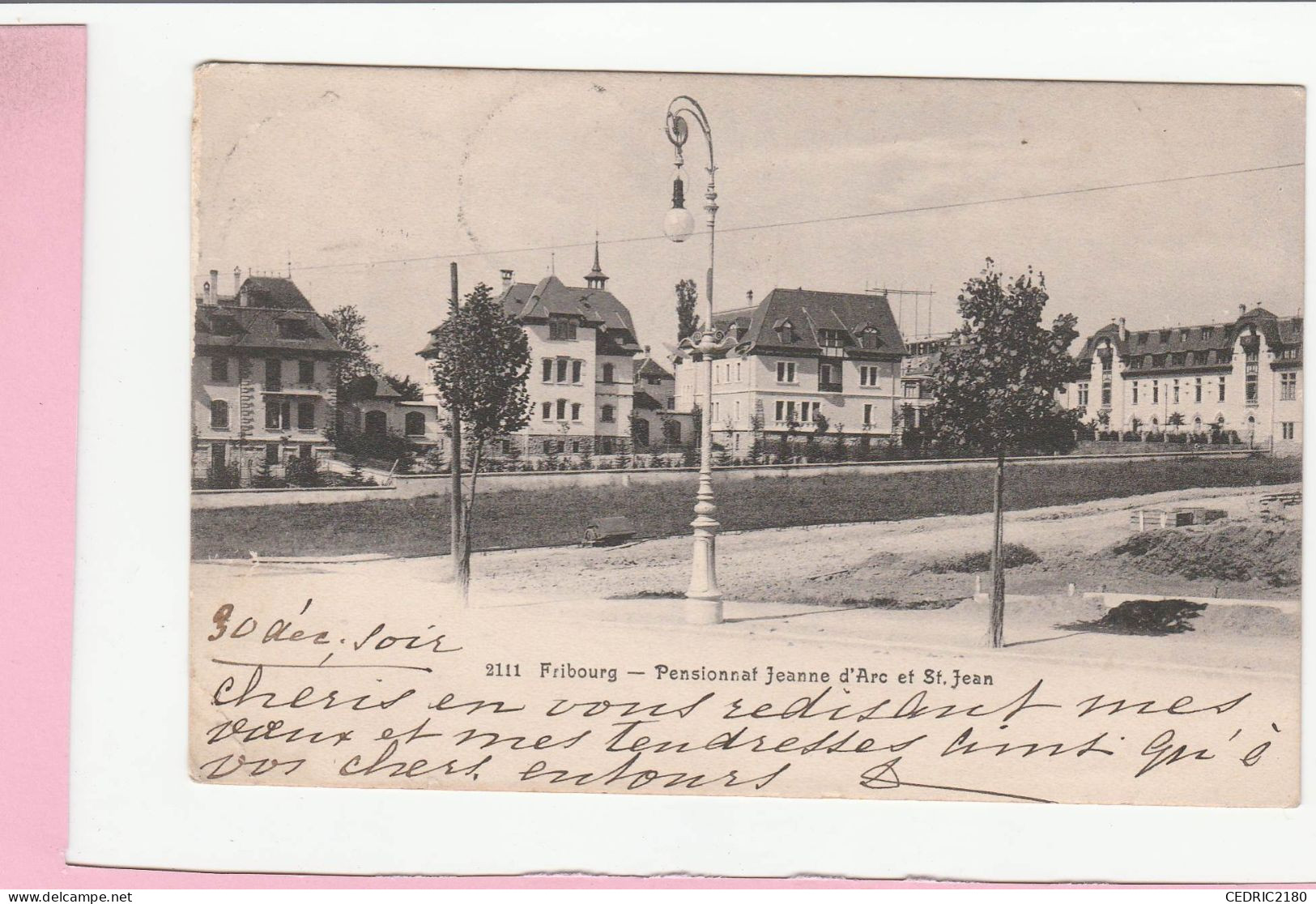 FRIBOURG PENSIONNAT JEANNE D'ARC ET SAINT JEAN - Fribourg