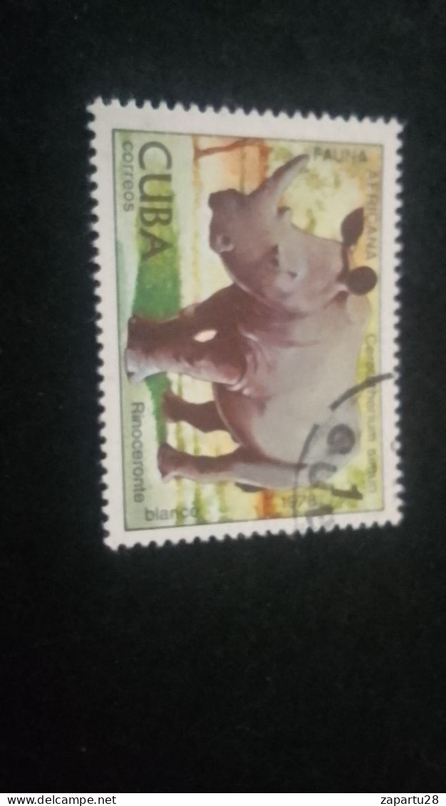 CUBA- 1980-90   1  C.     DAMGAlı - Used Stamps