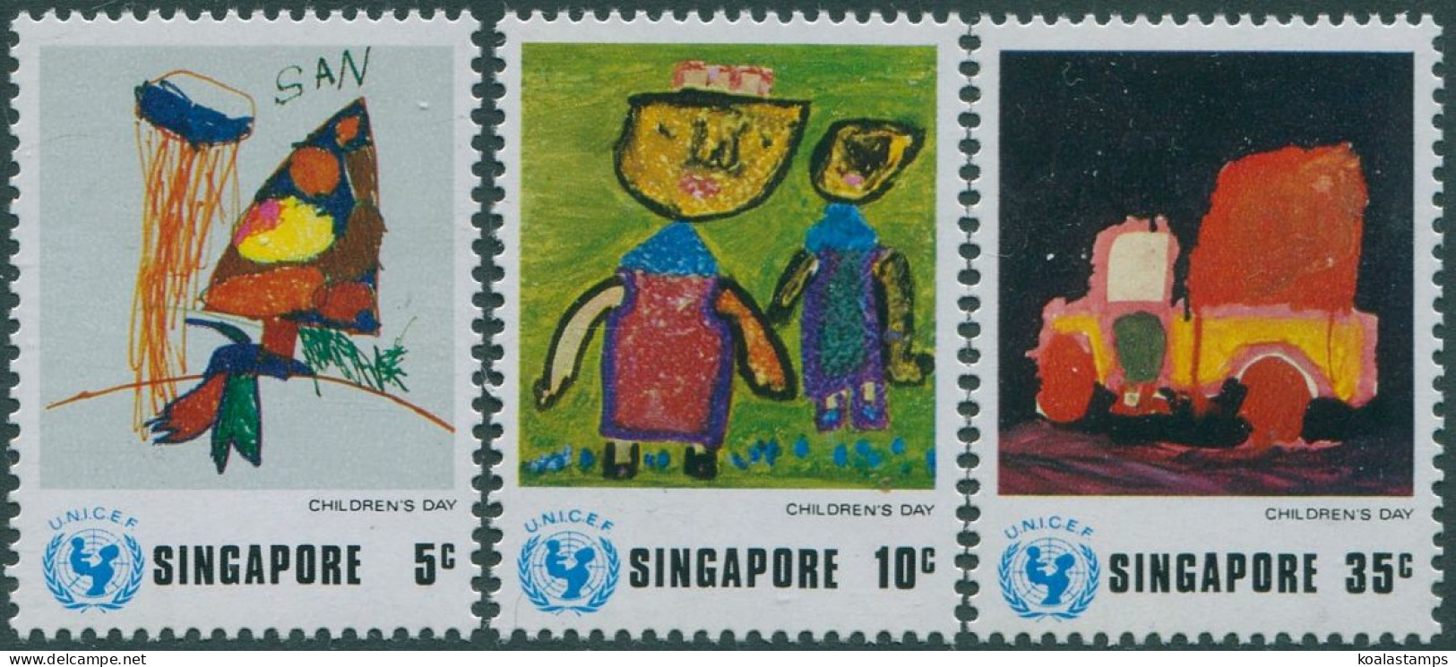 Singapore 1974 SG241-243 Children's Day (3) MNH - Singapur (1959-...)