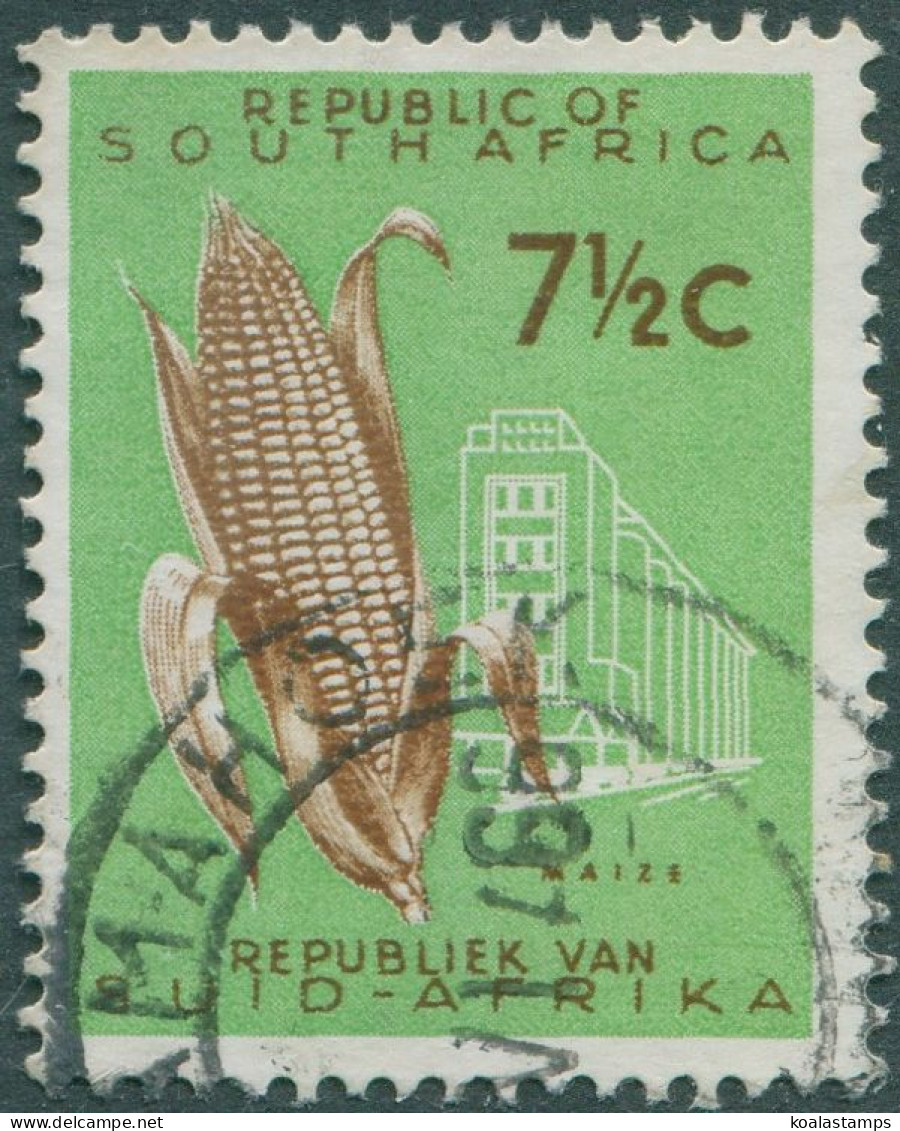 South Africa 1961 SG205 7½c Maize FU - Sonstige & Ohne Zuordnung
