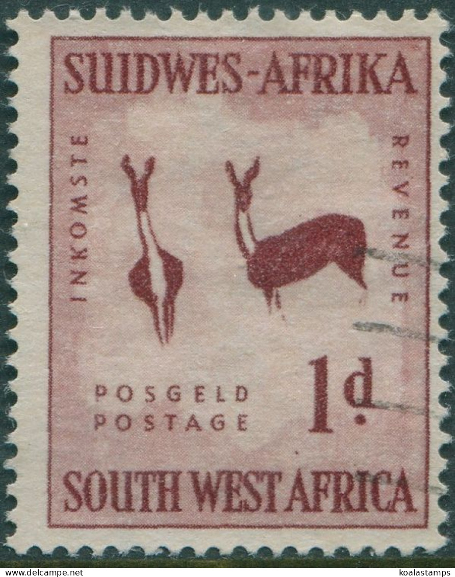 South West Africa 1954 SG154 1d Rock Painting FU - Namibie (1990- ...)