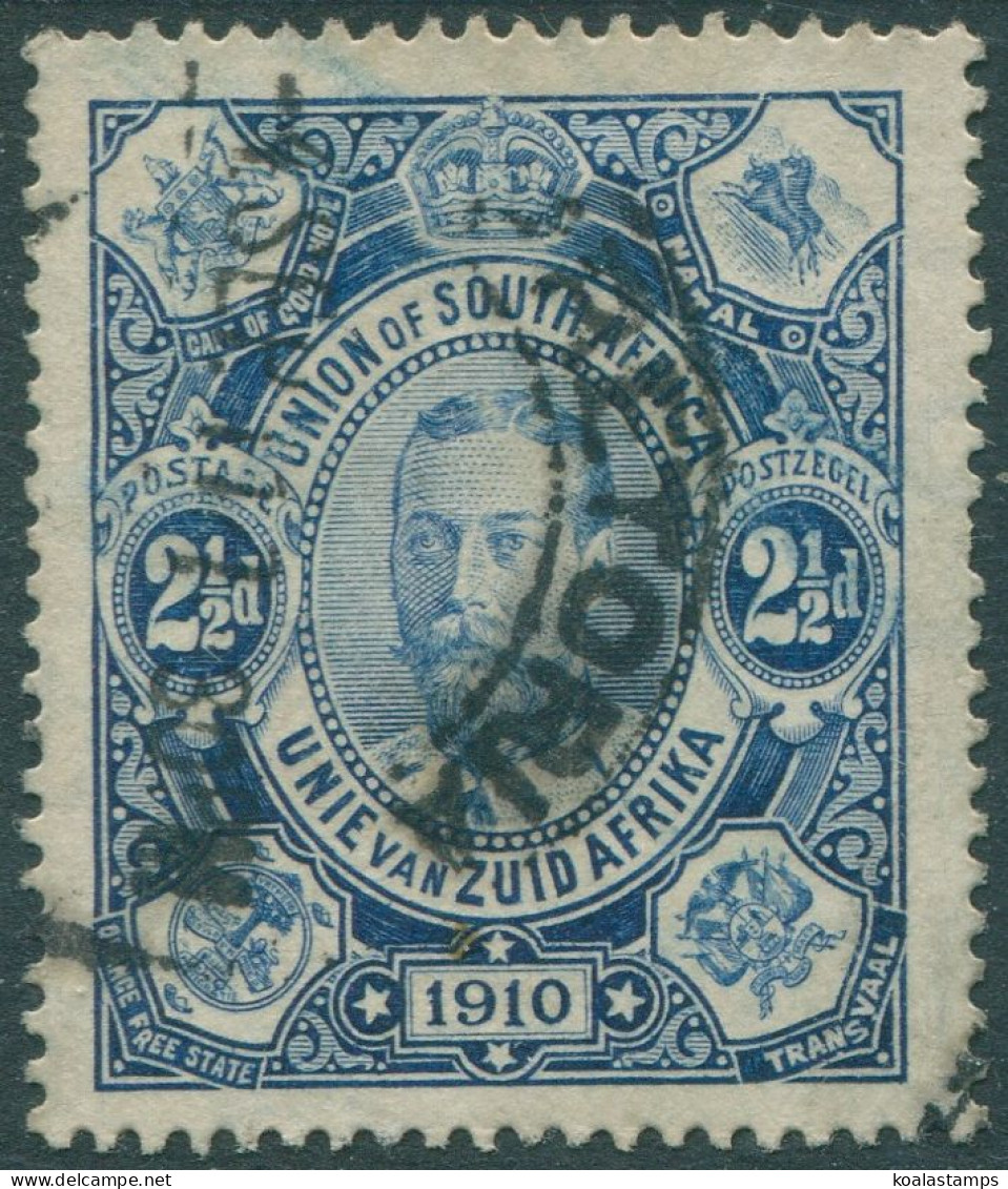South Africa 1910 SG2 2½d Blue KGV FU - Sonstige & Ohne Zuordnung