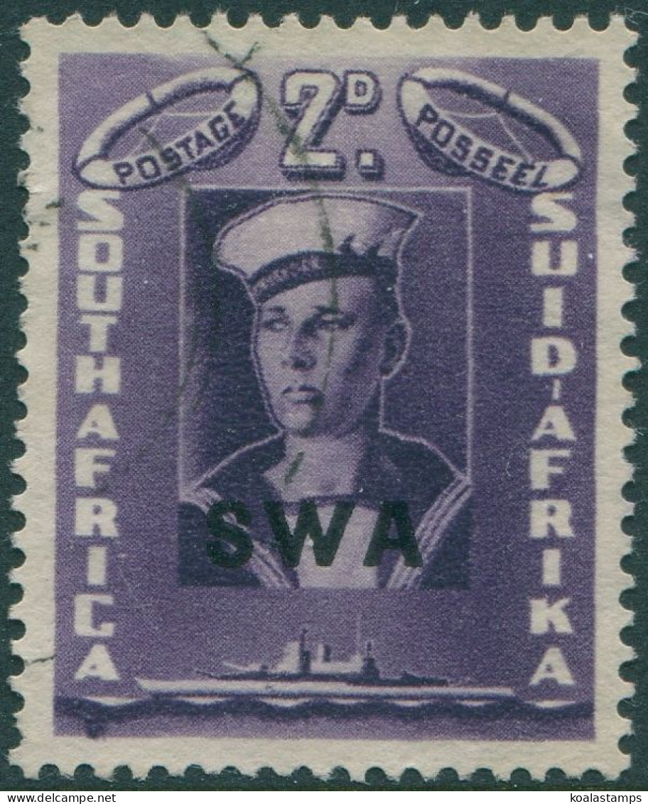 South West Africa 1941 SG121 2d Sailor SWA Ovpt FU - Namibie (1990- ...)