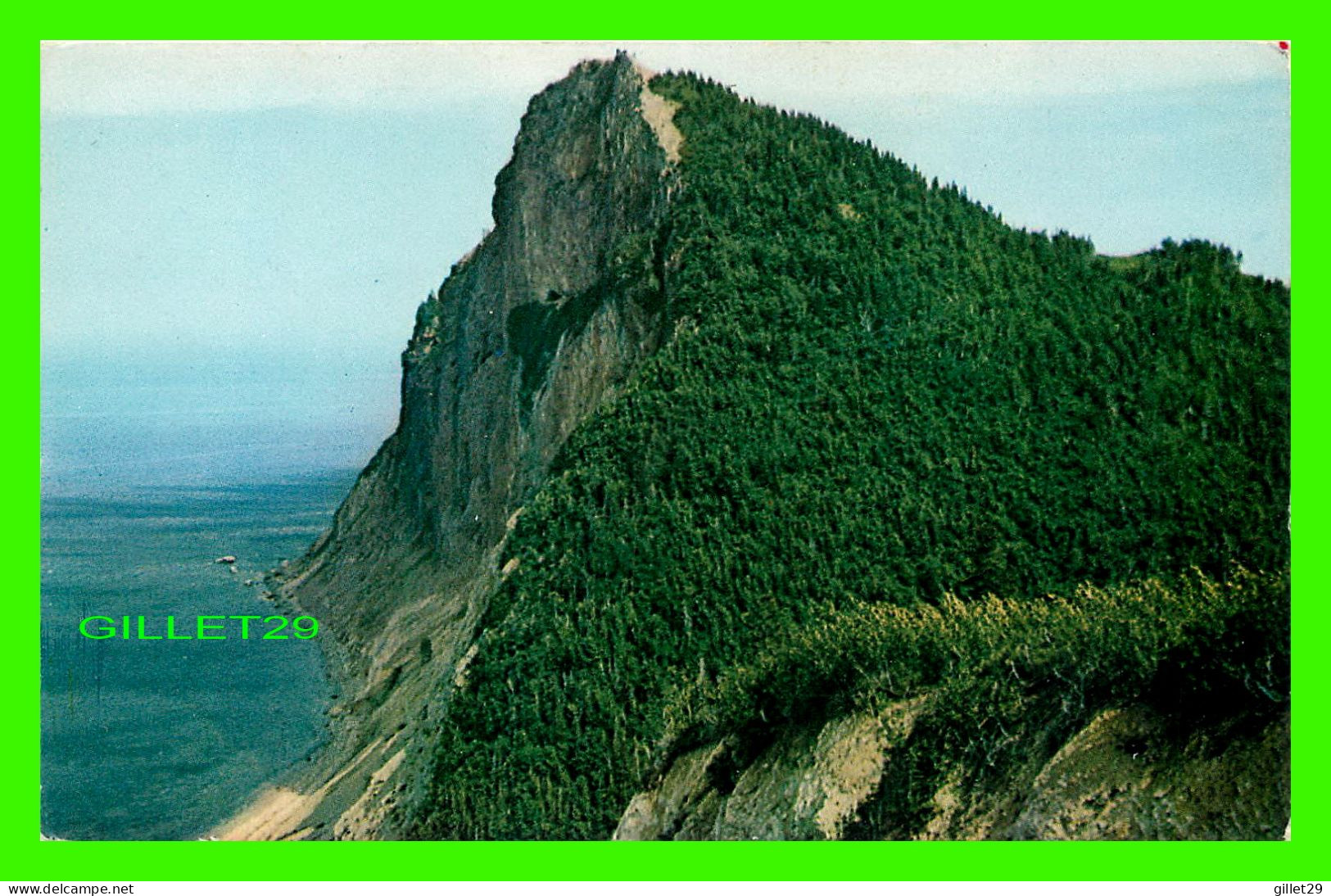 PERCÉ, QUÉBEC - VUE DU PIC DE L'AURORE À PERCÉ - CIRCULÉE EN 1987 - PUB.  UNIC - PHOTO, H. V. HENDERSON - - Percé