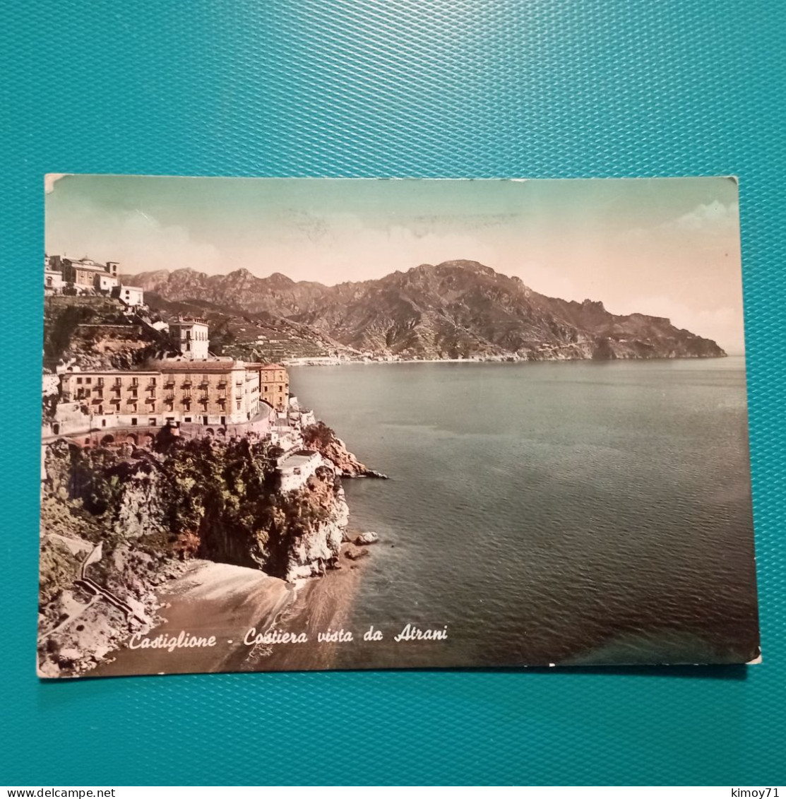 Cartolina Castiglione - Costiera Vista Da Atrani. Viaggiata 1961 - Rieti