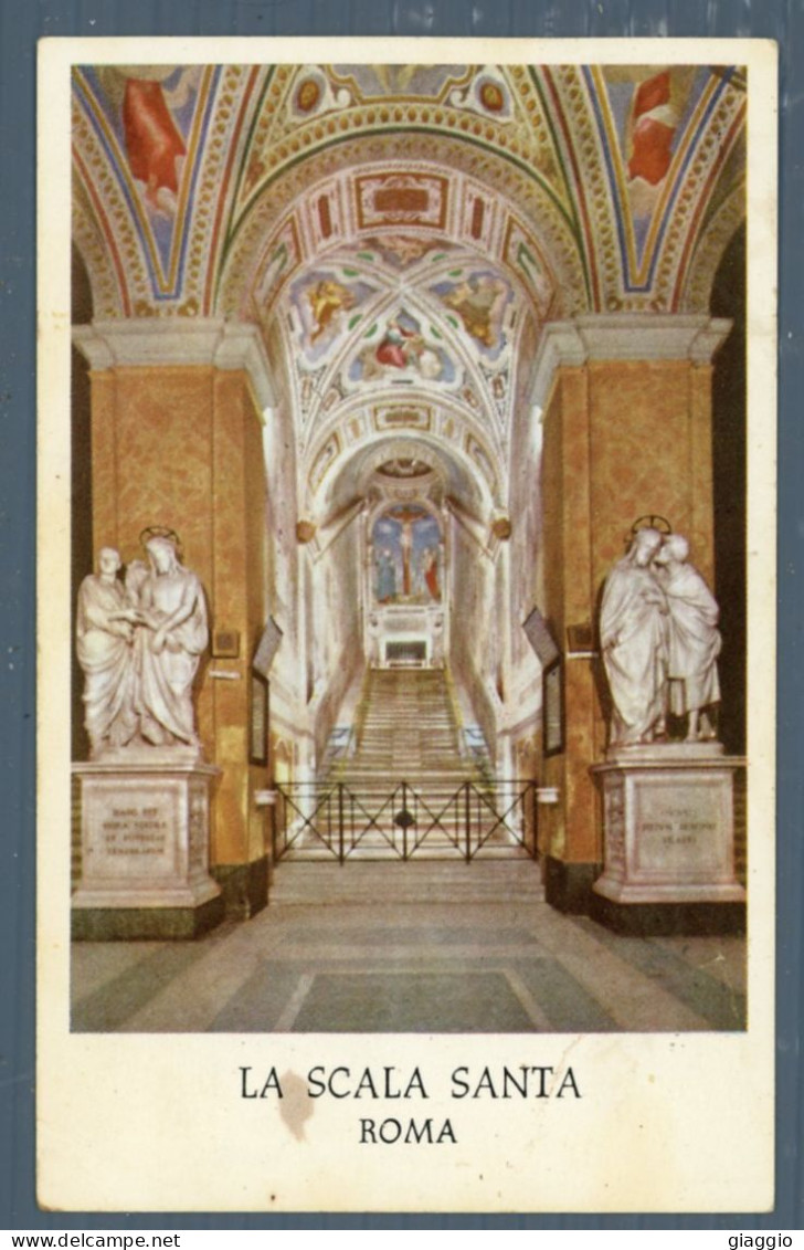 °°° Santino N. 8737 - La Scala Santa - Roma °°° - Religion & Esotericism