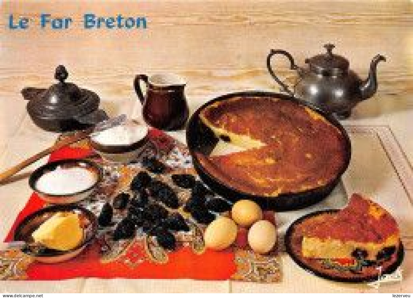 CPM RECETTE CUISINE DE BRETAGNE LE FAR BRETON - Küchenrezepte