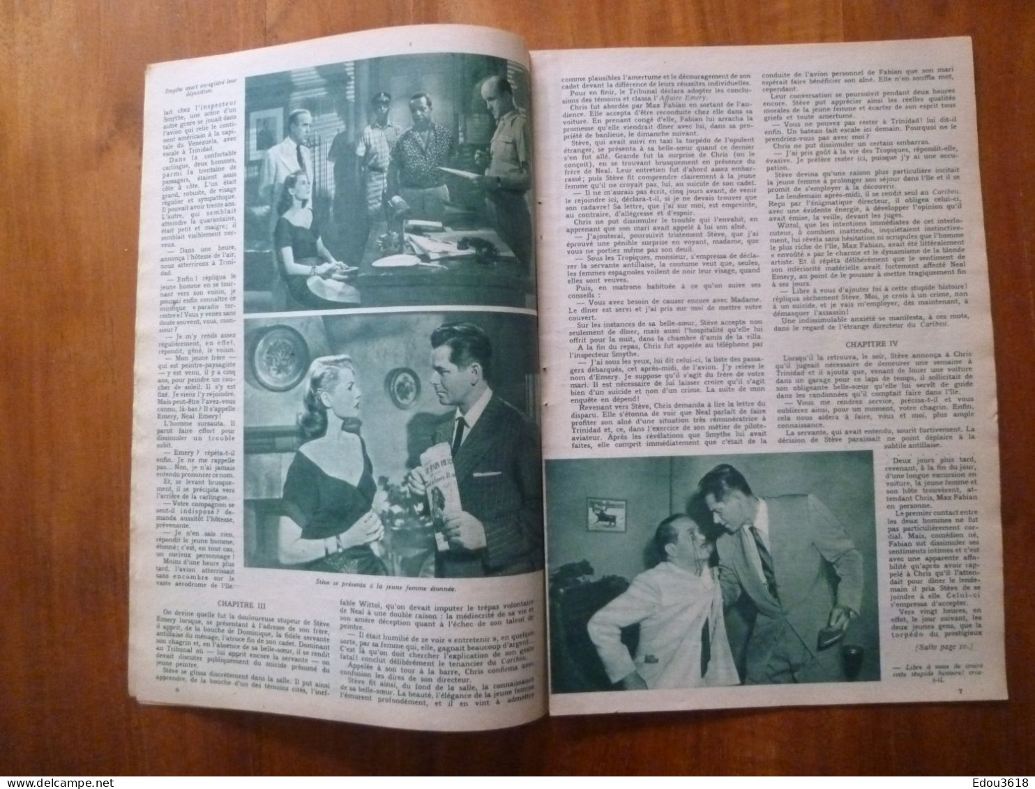 Revue Film Complet N° 361 L'affaire De Trinidad Avec Rita Hayworth Glenn Ford Valérie Bettis 1953 Constance Smith - Cinema