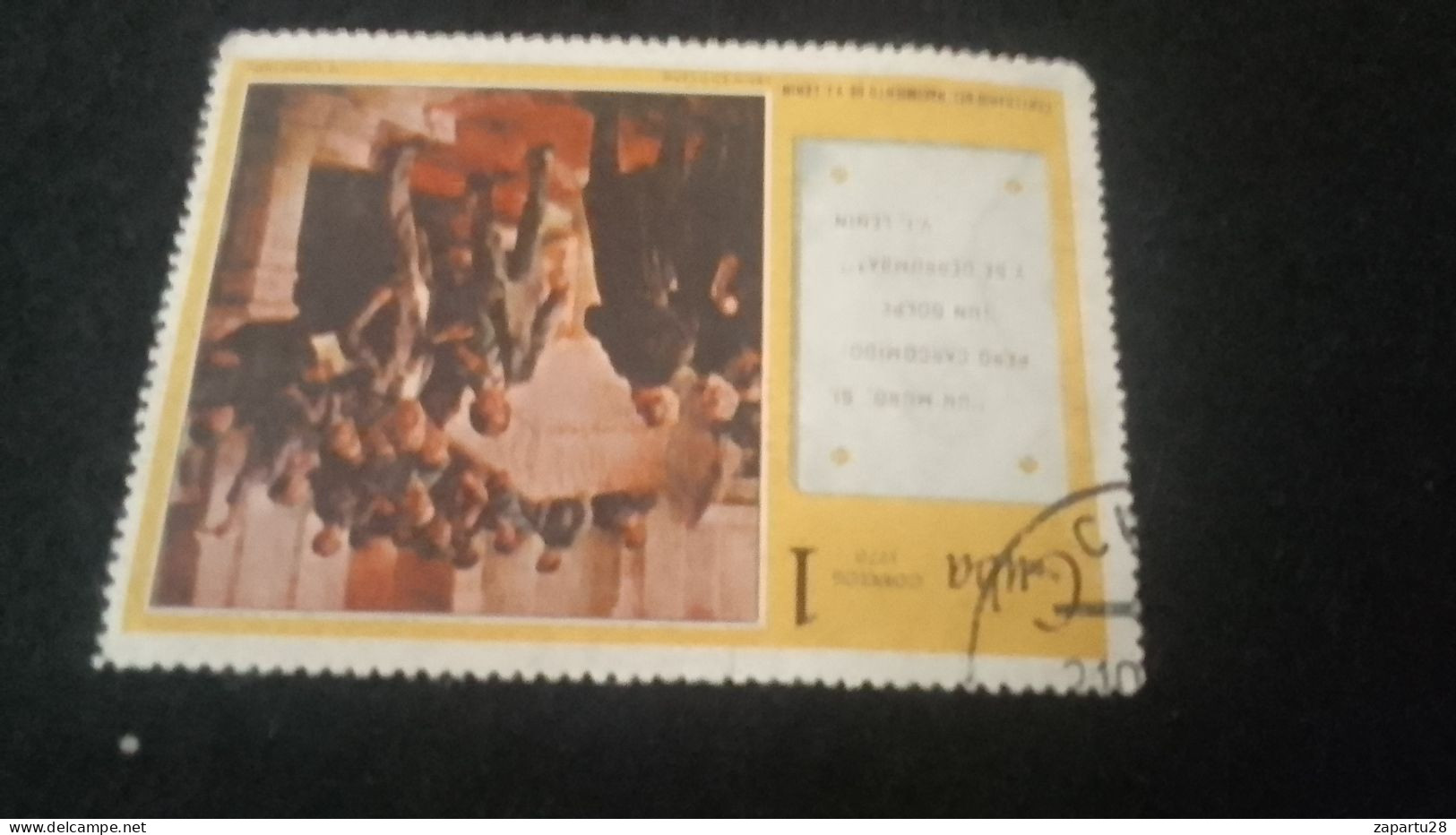 CUBA- 1980-90   1  C.     DAMGAlı - Oblitérés