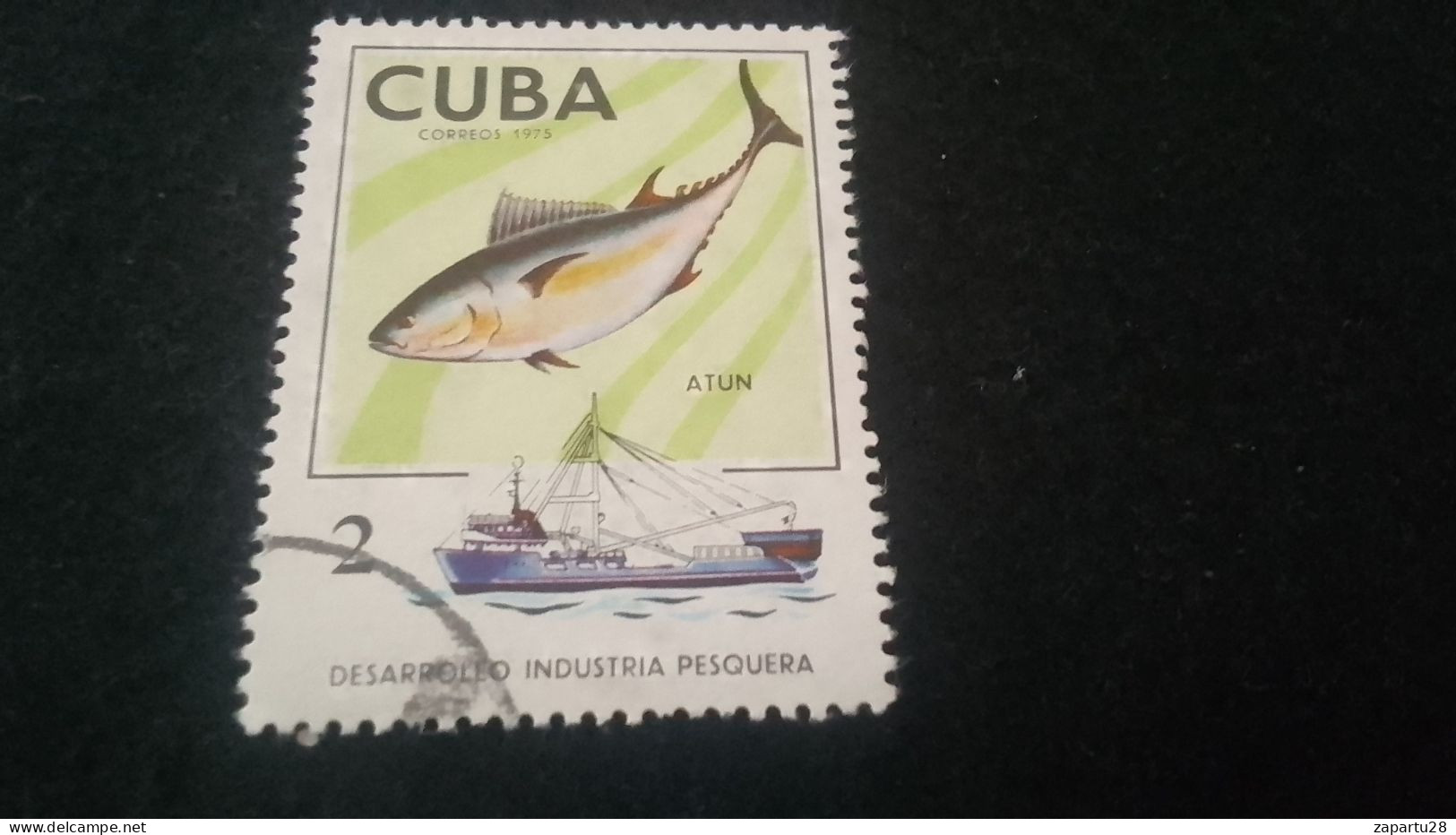 CUBA- 1980-90   2  C.     DAMGAlı - Oblitérés