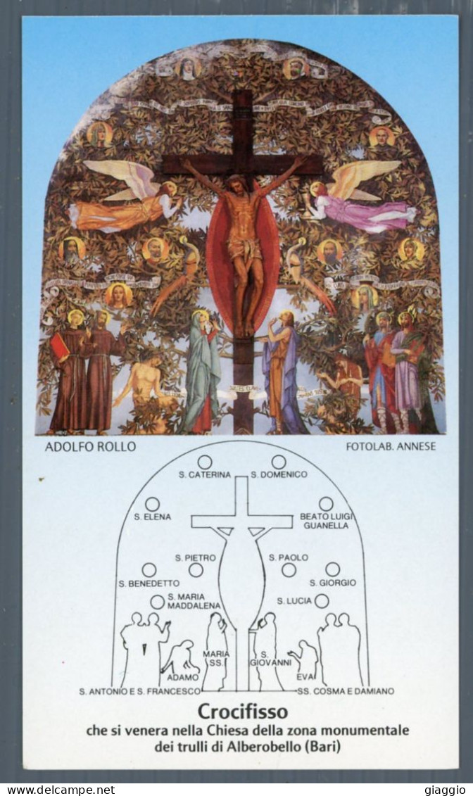 °°° Santino N. 8738 - Crocifisso - Alberobello °°° - Religion & Esotericism