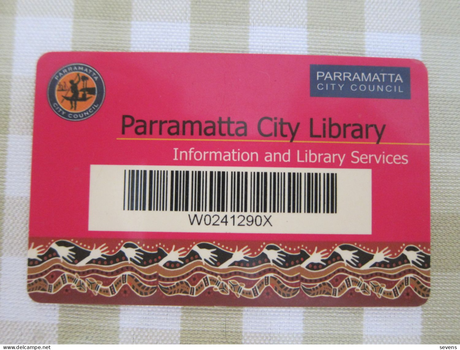 Parramatta(Sydney) City Library Card - Ohne Zuordnung