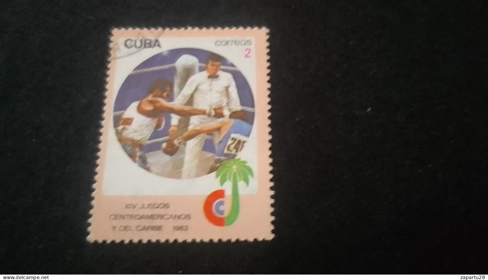 CUBA- 1980-90   2  C.     DAMGALI - Oblitérés