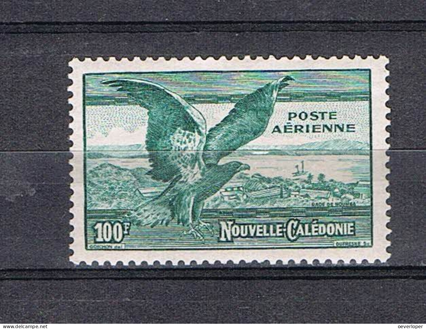 NewCaledonia 1944 Bird Eagle MNH - Águilas & Aves De Presa