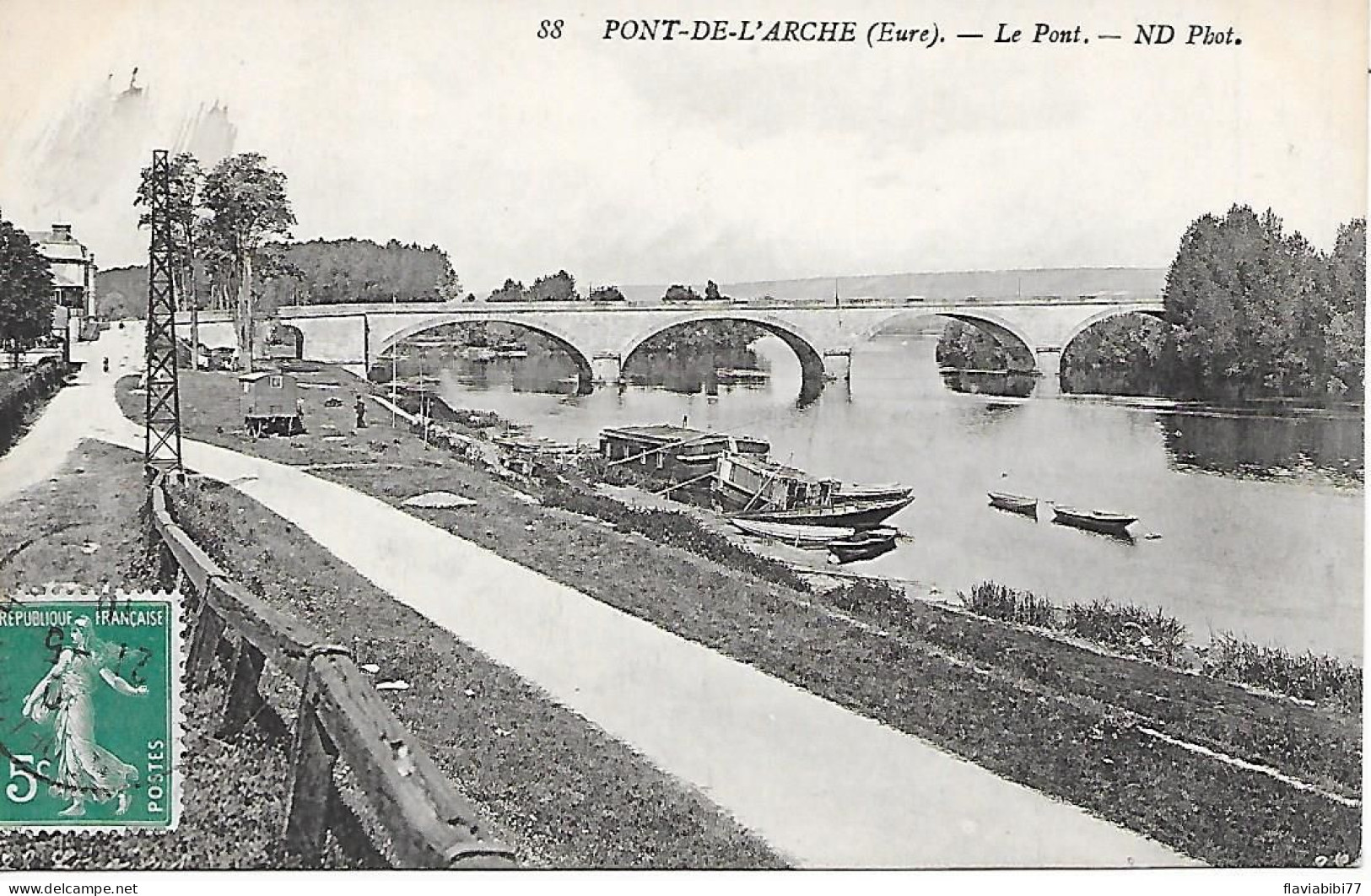 PONT DE L'ARCHE   - ( 27)-  Le Pont - Pont-de-l'Arche