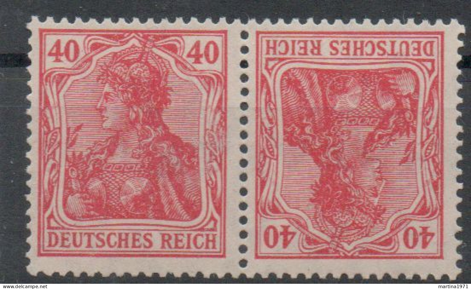 Z164/ Deutsches Reich Zusammendruck K3 Postfrisch/ ** - Se-Tenant