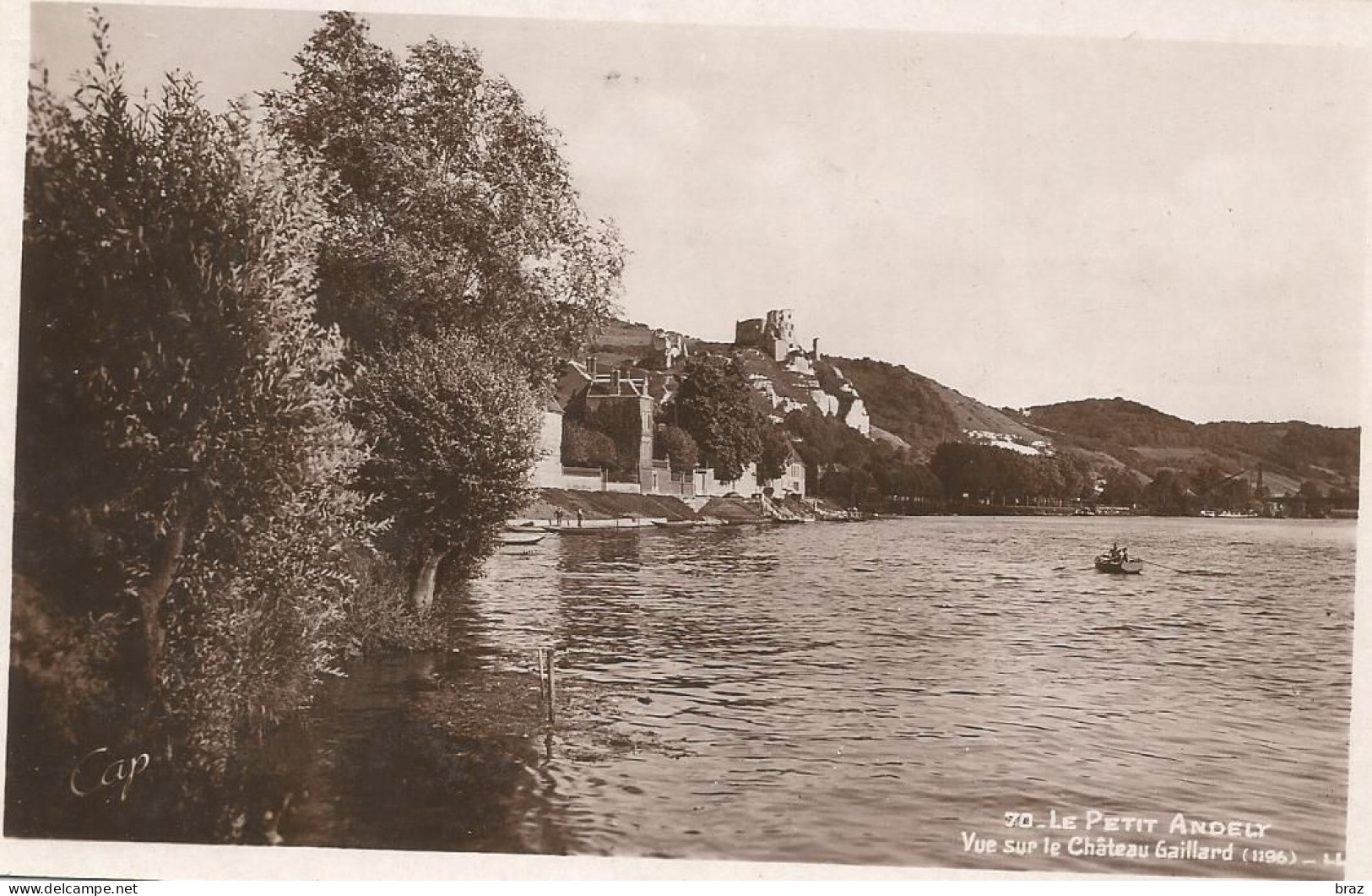 CPSM Petit Andely  Chateau Gaillard - Autres & Non Classés