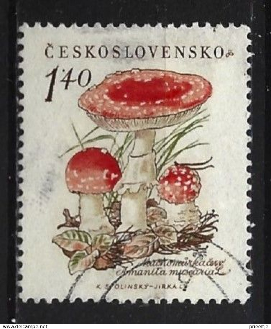 Ceskoslovensko 1958 Mushrooms   Y.T. 987  (0) - Used Stamps