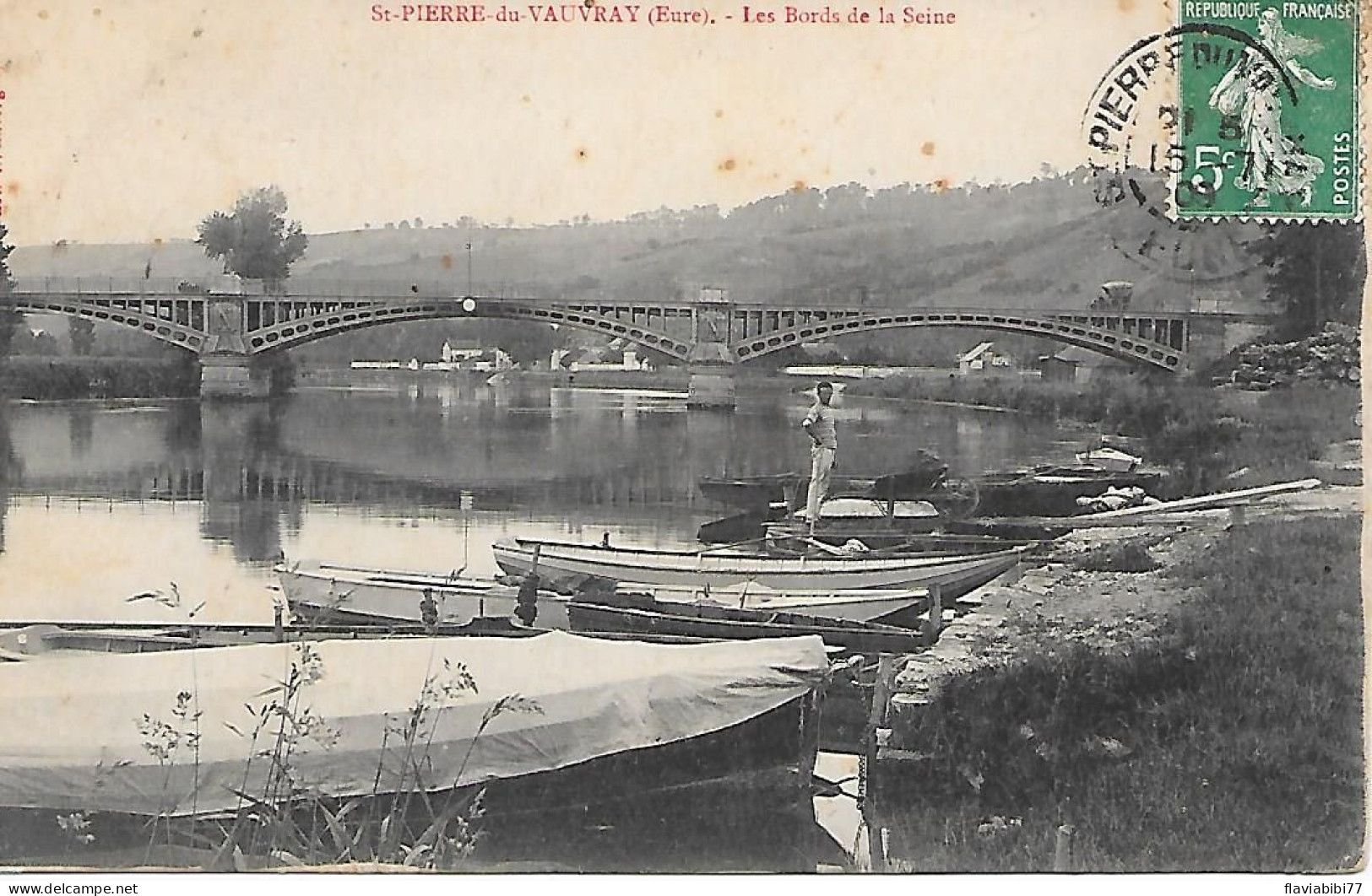 ST PIERRE DU VAUVRAY  - ( 27)-   Les Bords De La Seine - Autres & Non Classés