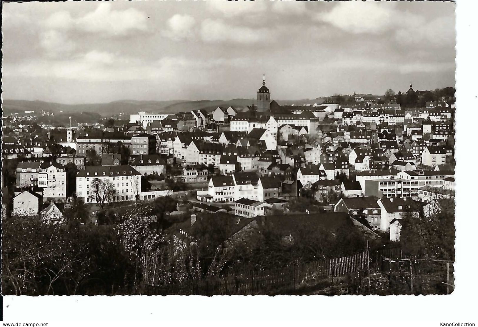 Siegen, Blick Vom Häusling, Rückseite Beschrieben - Siegen