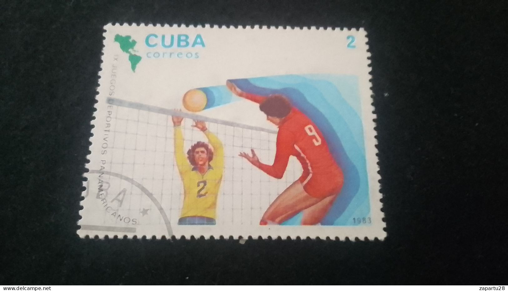 CUBA- 1980-90   2  C.     DAMGALI - Used Stamps