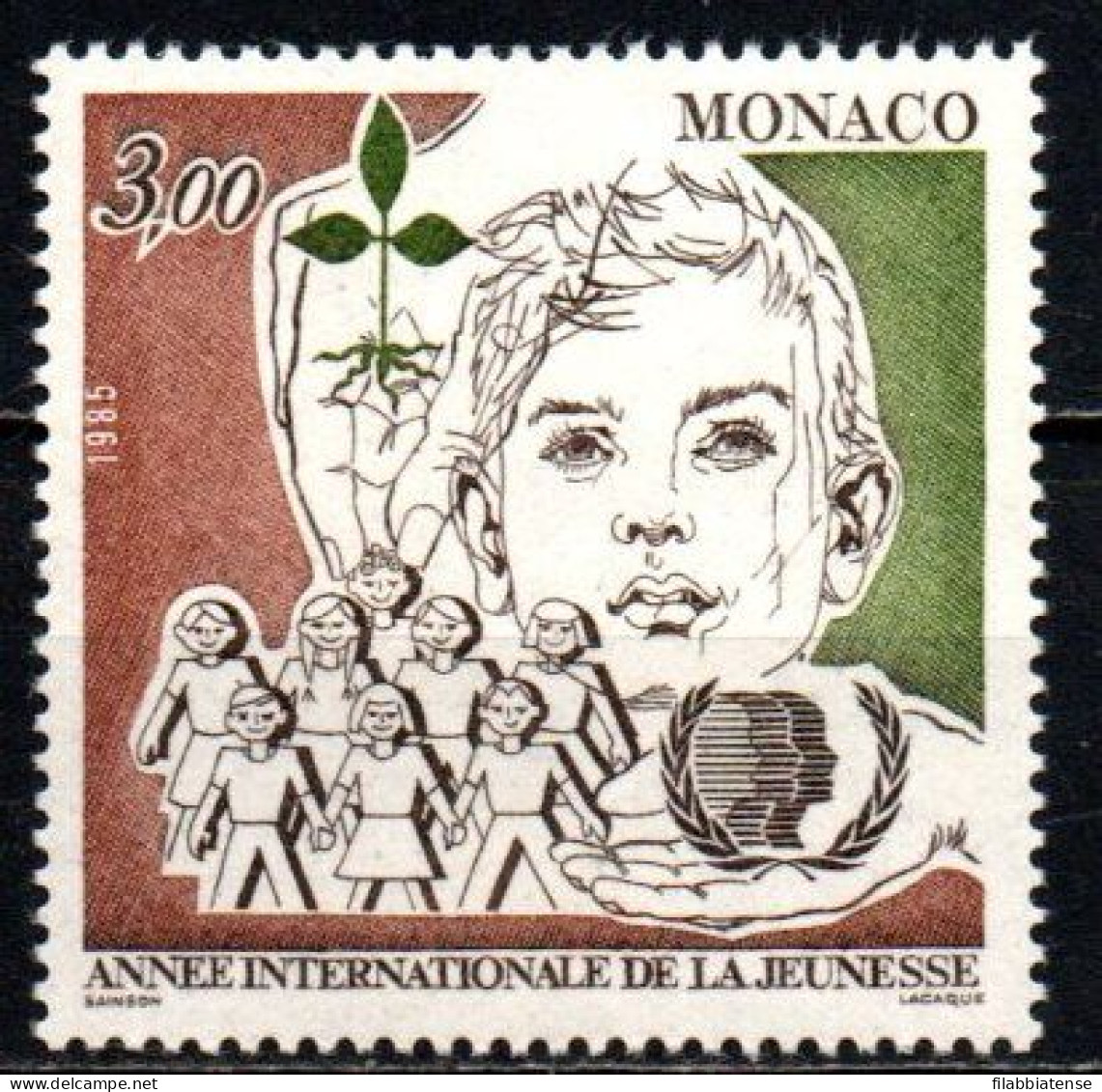 1985 - Monaco 1478 Anno Della Gioventù   ---- - Unused Stamps