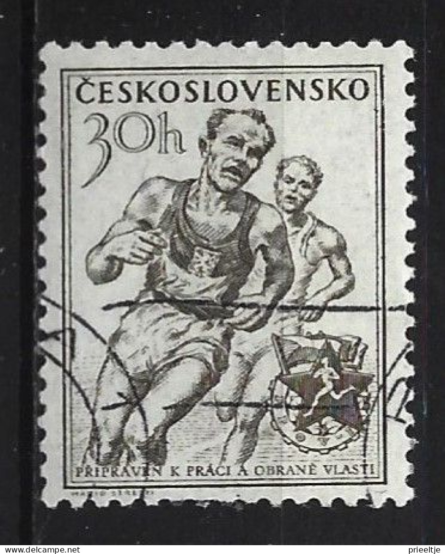 Ceskoslovensko 1954 Sport  Y.T. 765 (0) - Gebruikt