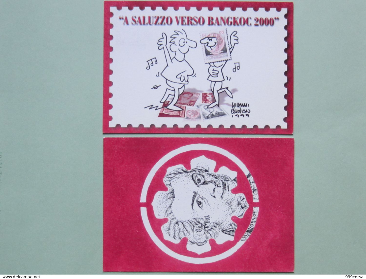 I-110-ITALIA, Tem. Filatelia, Saluzzo 19-9-99, Manifestazione Filatelica Tematica Giovanile (2scan) - Briefmarkenausstellungen
