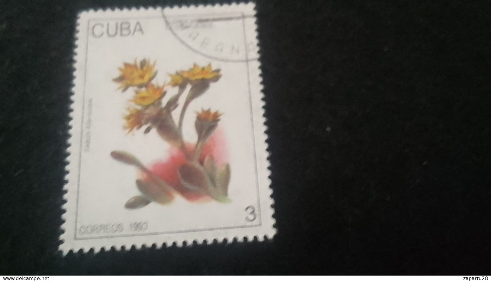 CUBA- 1980-90   3  C.     DAMGALI - Used Stamps