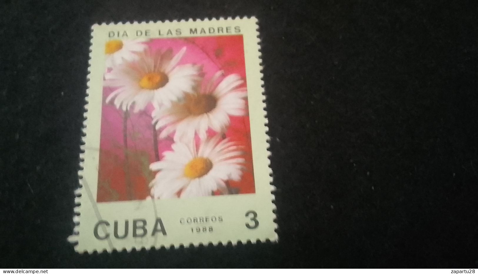 CUBA- 1980-90   3  C.     DAMGALI - Used Stamps