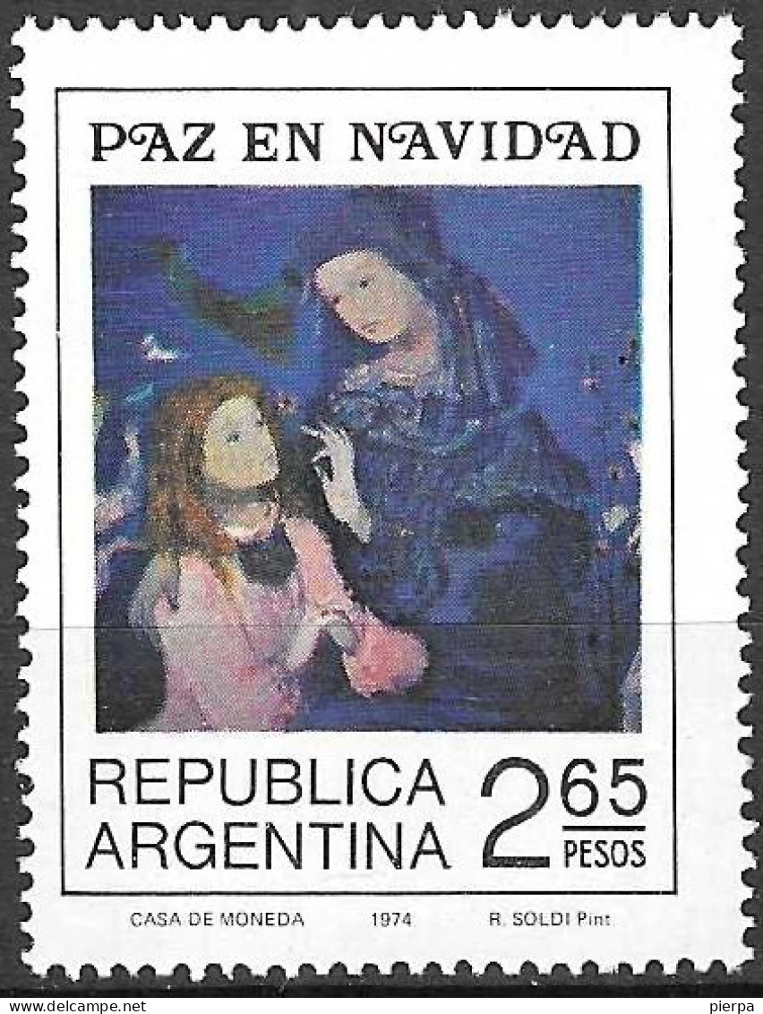 ARGENTINA - 1974 - NATALE - SERIE 2 VALORI - NUOVA  MNH**(YVERT 993\4 - MICHEL 1203\4) - Neufs