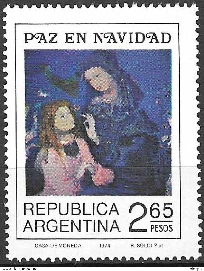 ARGENTINA - 1974 - NATALE - SERIE 2 VALORI - NUOVA  MNH**(YVERT 993\4 - MICHEL 1203\4) - Nuovi