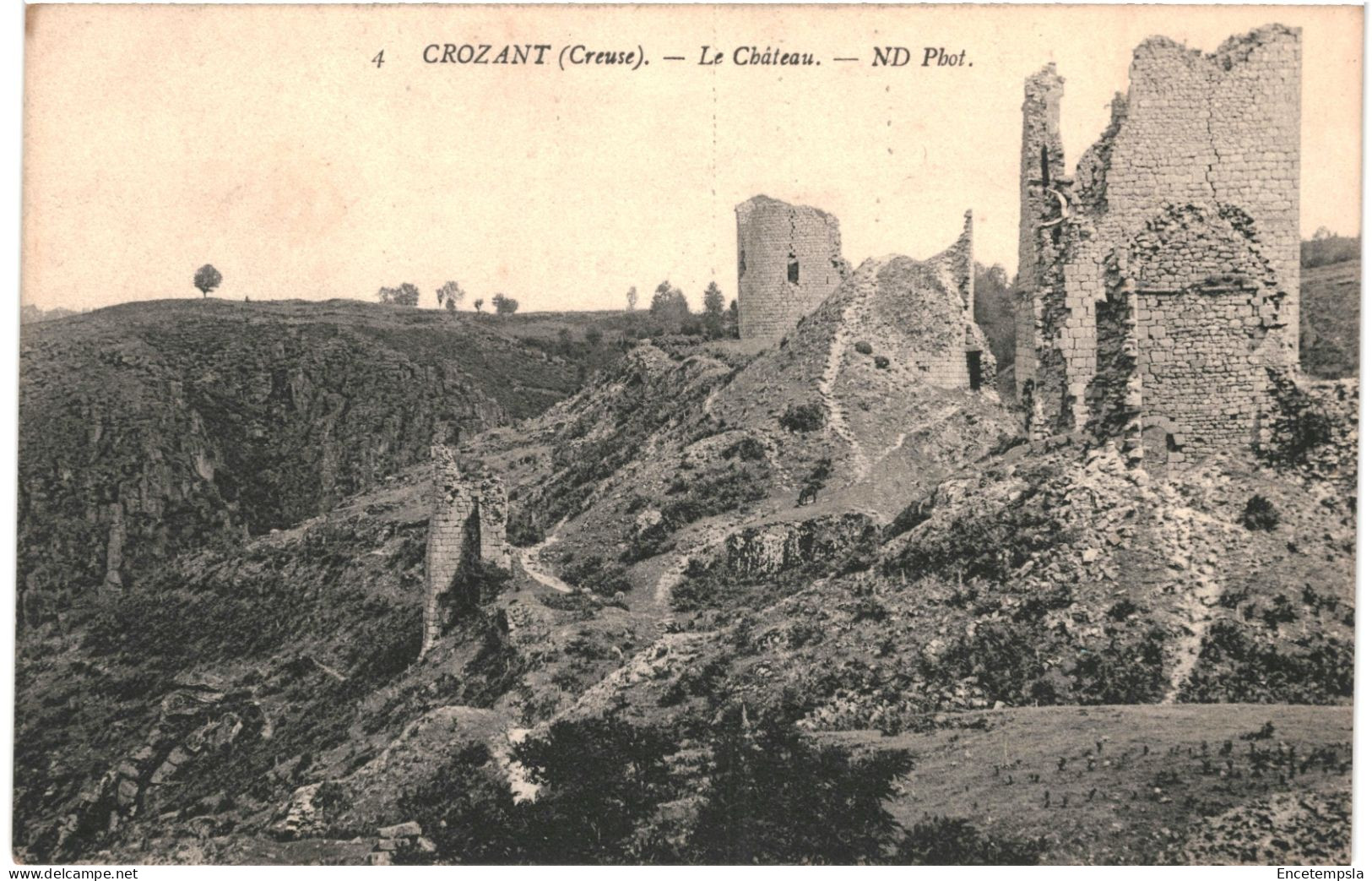 CPA Carte Postale France Crozant Le Château   VM79166 - Crozant