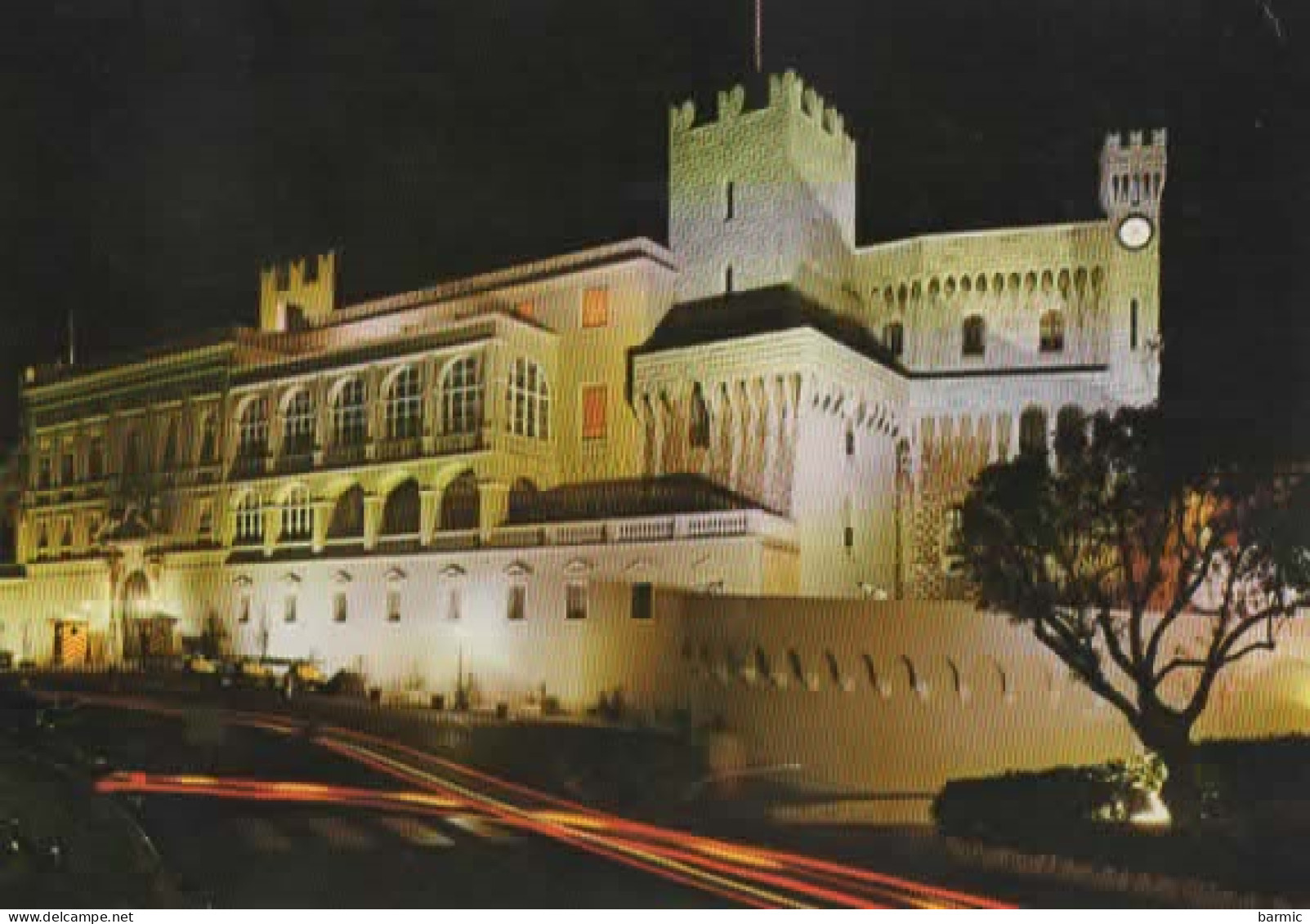 MONACO, LE PALAIS PRINCIER DE NUIT COULEUR REF 15149 - Palacio Del Príncipe