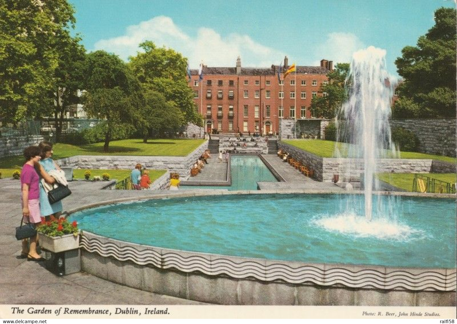 1 AK Irland / Ireland * Garden Of Remembrance - Ein Als Gedenkstätte Angelegter Garten In Der Hauptstadt Dublin * - Dublin