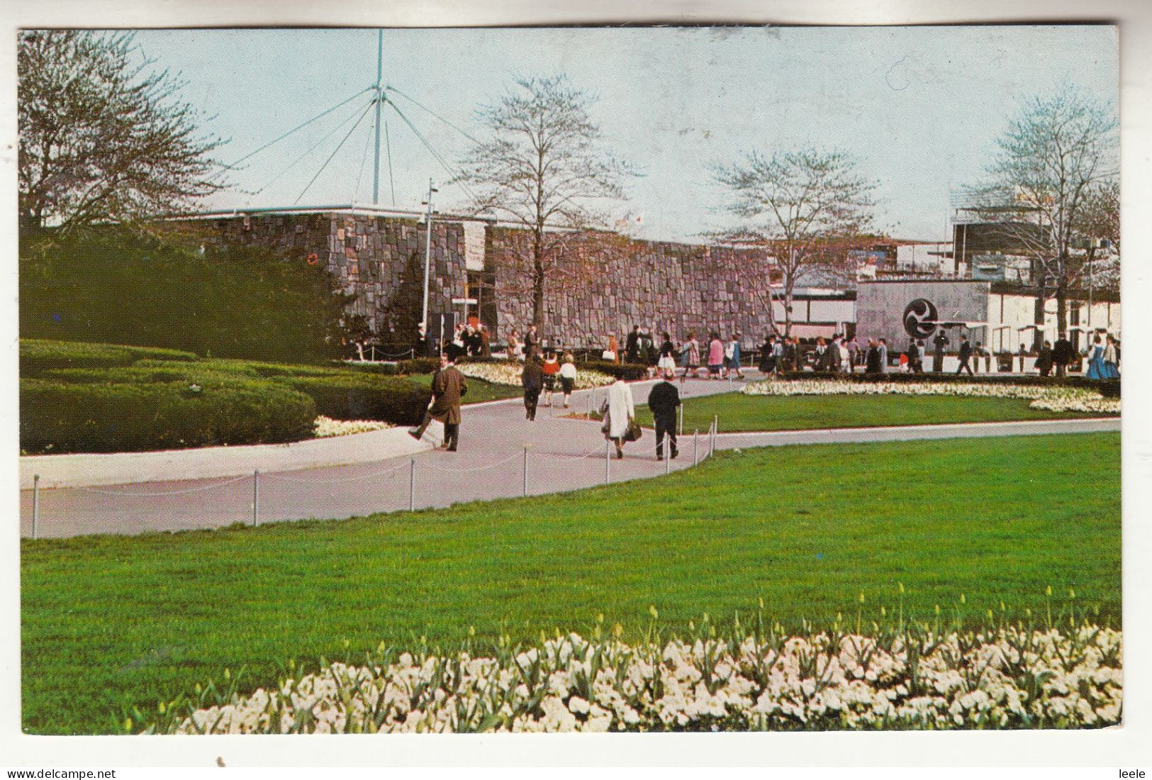 CP97.  Vintage US Postcard.  New York World's Fair. The Japan Pavilion - Tentoonstellingen