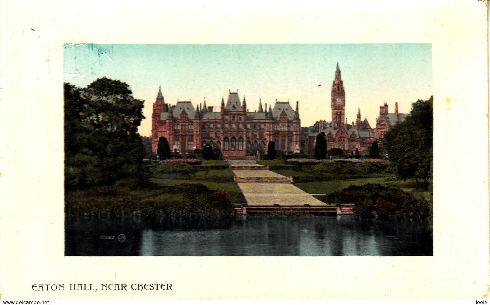 CP05. Vintage Postcard. Eaton Hall, Near Chester. - Chester