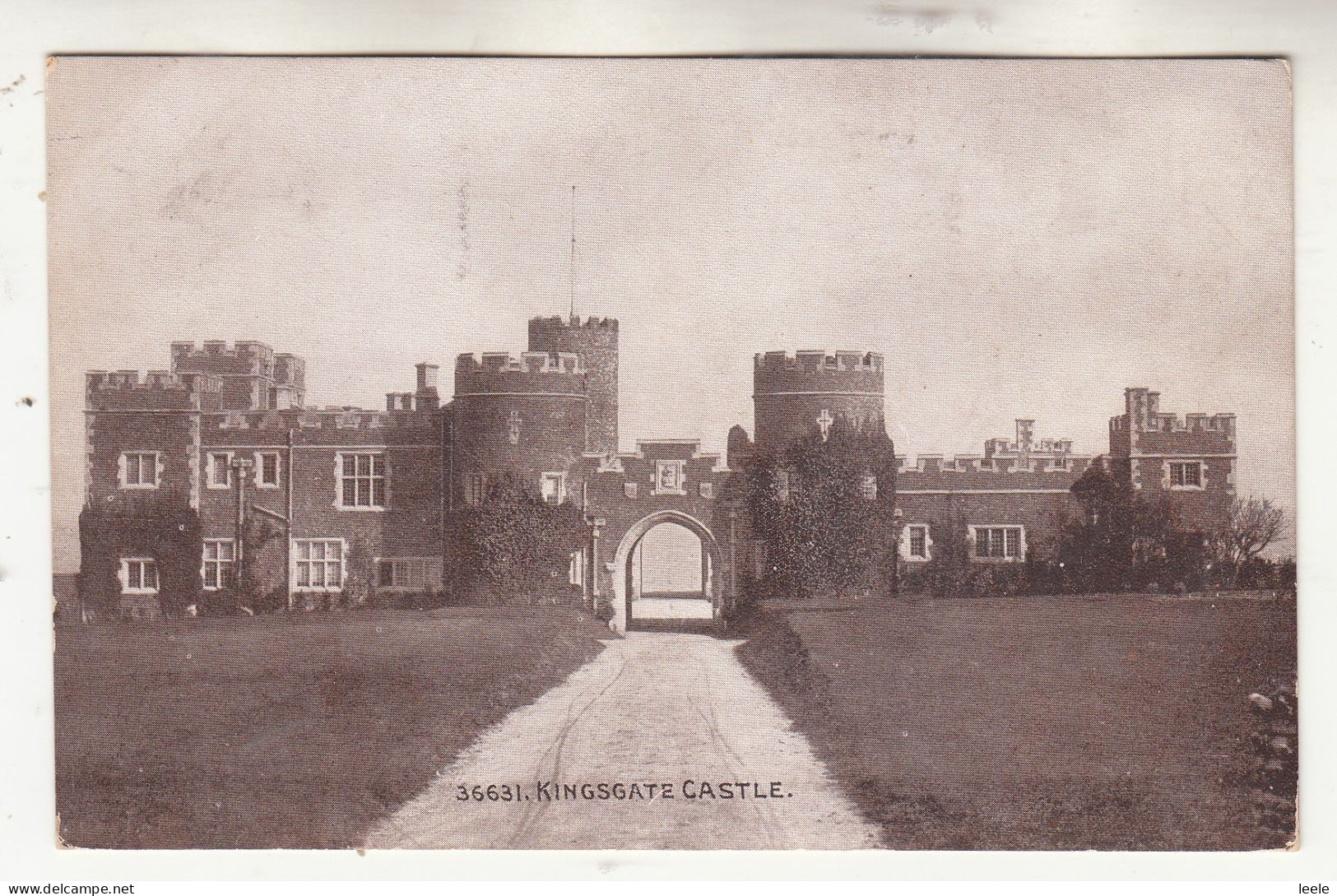 CP44.  Vintage Postcard. Kingsgate Castle, Thanet, Kent - Sonstige & Ohne Zuordnung