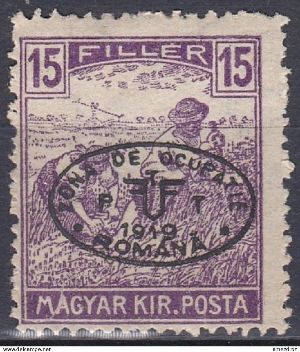 Hongrie Debrecen 1919 Mi 19a * Moissonneurs   (A12) - Debrecen