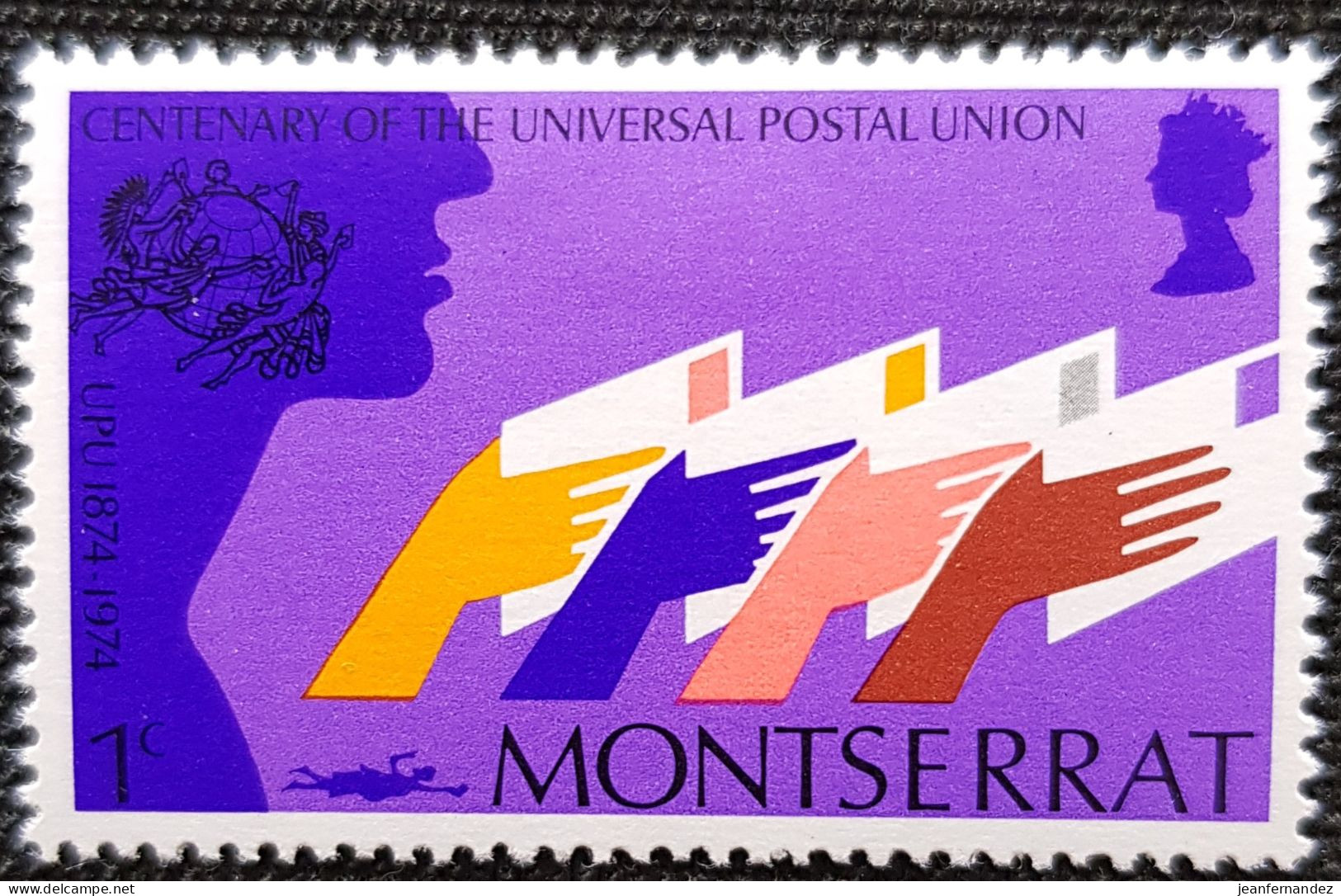 Amérique >  Montserrat 1974 The 100th Anniversary Of Universal Postal Union  Stampworld N° 305 - Montserrat