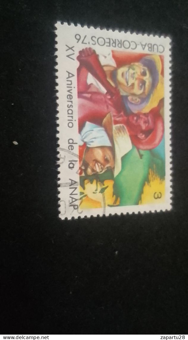 CUBA- 1980-90   3  C.     DAMGALI - Oblitérés