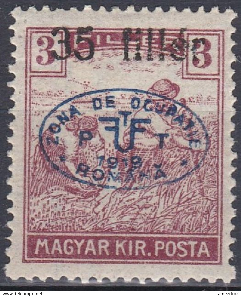 Hongrie Debrecen 1919 Mi 23 * Moissonneurs   (A12) - Debrecen