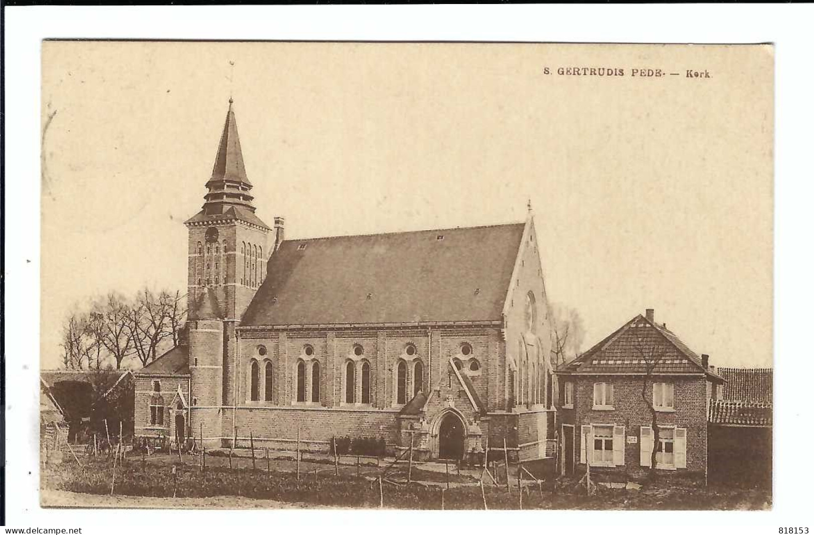 Sint-Gertrudis-Pede  S. GERTRUDIS PEDE  -  Kerk - Dilbeek