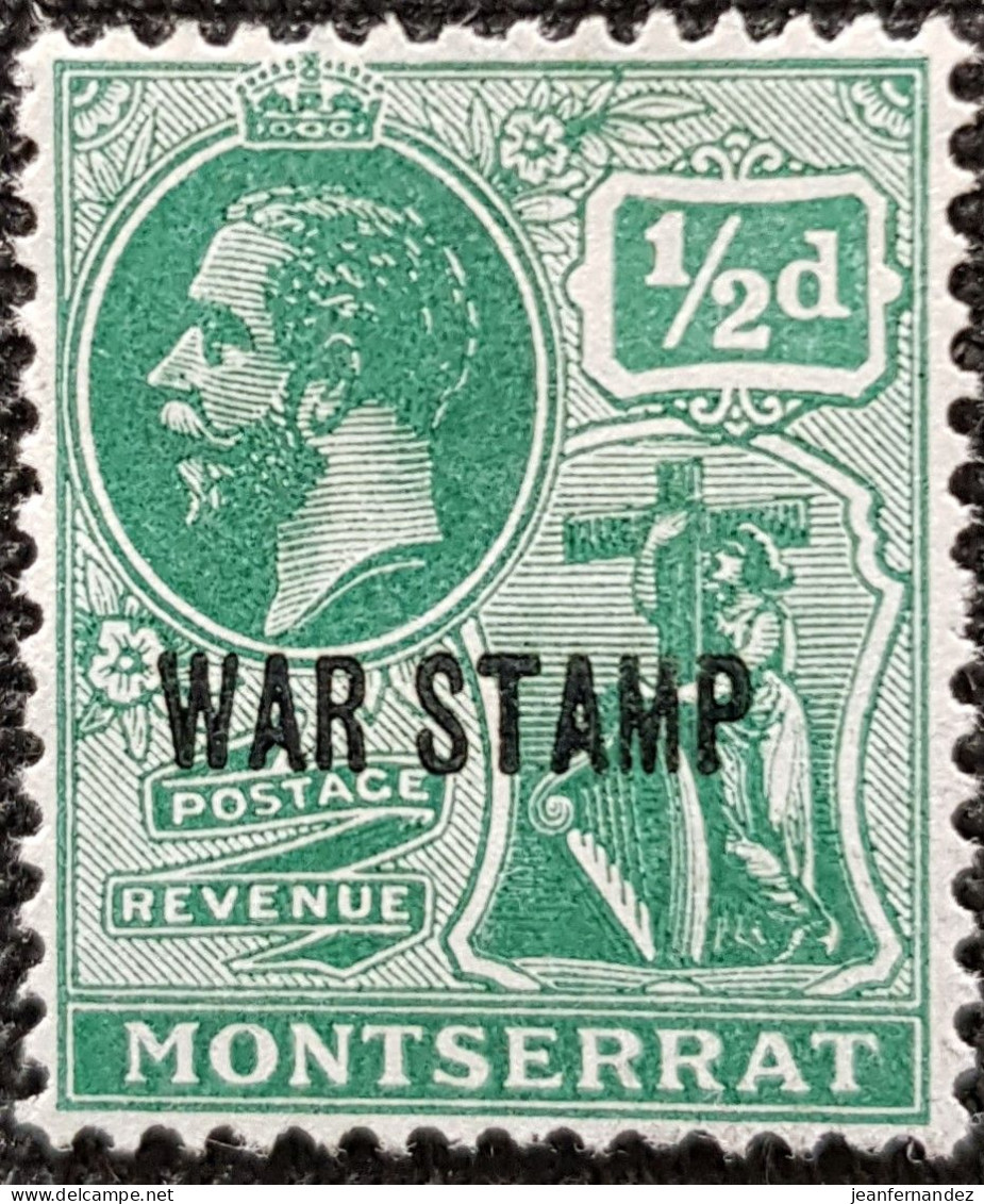 Amérique >  Montserrat 1917 -1919 Overprinted "WAR TAX"  Stampworld N° 53 - Montserrat